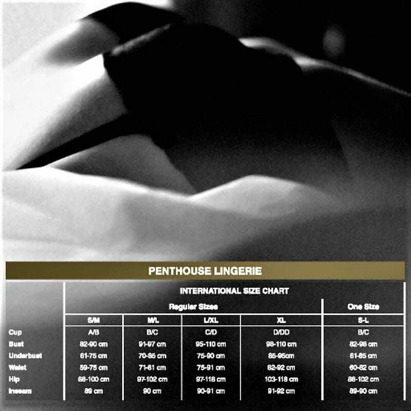 Penthouse Adore Me majtki białe L/XL koronkowe kokardki