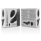 Black&Silver Panty Model - Silikonowe Majtki Wibrujące z Pilotem, Czarny