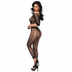 Chilirose CR 4647 Komplet Bezszwowy Top i Legginsy Czarny S/M