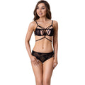 Livco Corsetti Eliana komplet bielizny koronkowej czarny S/M