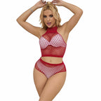 Subblime 952402 Komplet siateczkowy z rożowymi zdobieniami One Size