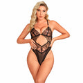 SUBBLIME Body Koronkowe Przeźroczyste Czarny L/XL Elegancki Design