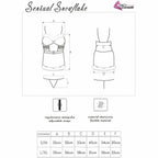 LivCo Corsetti Fashion LC 90603 Świąteczny Komplet Koszulka + Stringi + Opaska L/XL