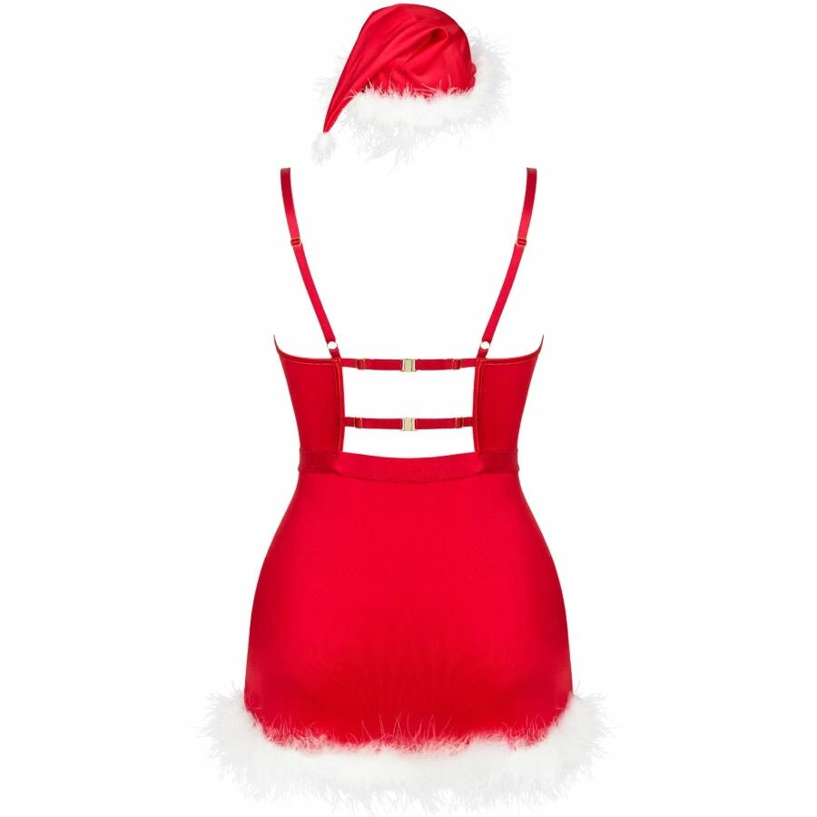 Livco Corsetti Agathe komplet świąteczny L/XL: koszulka, stringi, czapka