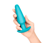 b-Vibe Anal Training & Education Set Blue - Kompletny zestaw edukacyjny, silikon