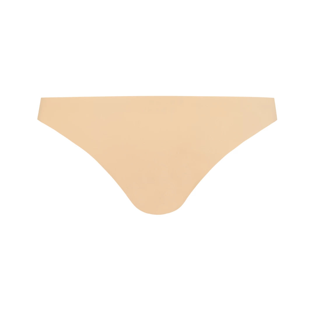 Bye Bra Invisible Brazilian majtki bezszwowe Nude + Black XXL 2 szt.