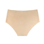 Bye Bra Invisible High Brief Nude + Black XXL - Bezszwowe majtki 2-pak