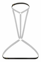 Obsession Strappy Harness Bralette Black - modny biustonosz z paskami