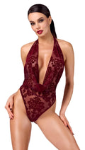 Noir Handmade Kink Royal Body czerwony XL transparentny welurowy