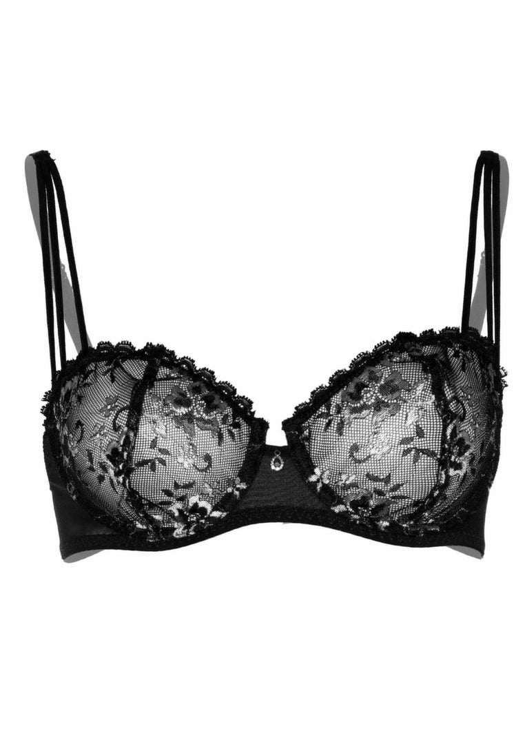 Very Sexy Biustonosz koronkowy unlined z ozdobnymi ramiączkami 8713221825889