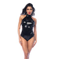 Noir Handmade F217 Body z Wiązaniem Halter S Czarny Połysk