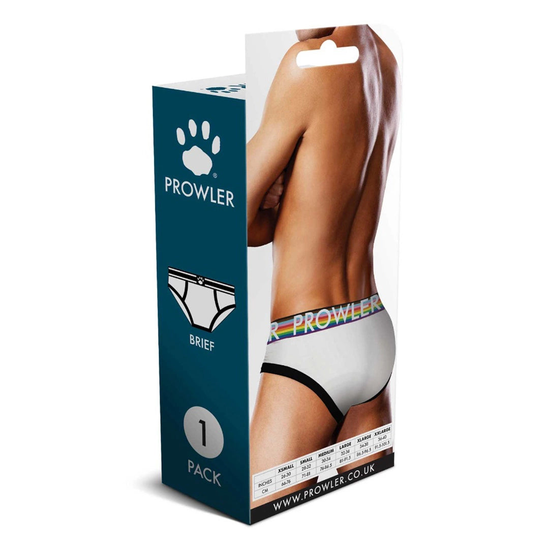 Prowler Paw Brief XXL białe majtki męskie Progress Pride