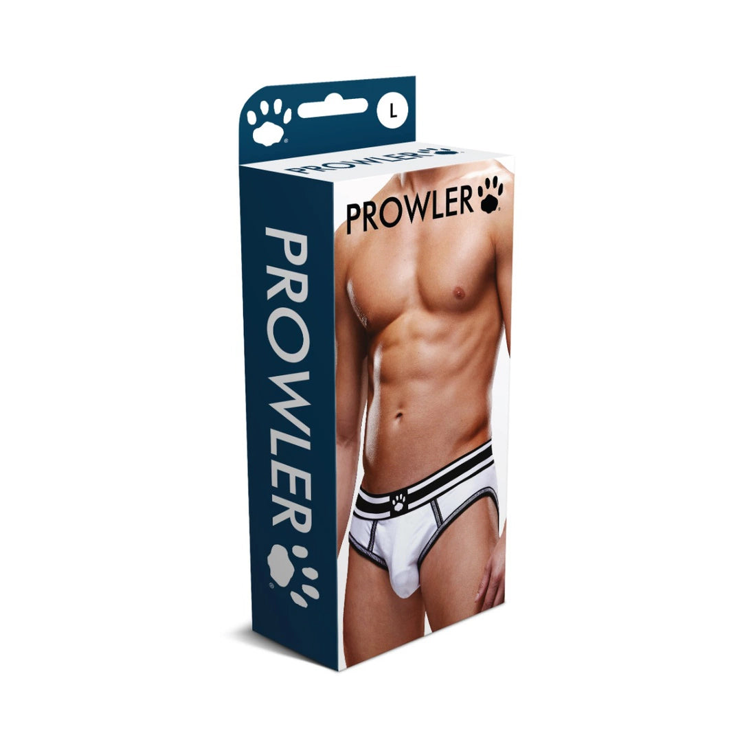 Prowler Pasek Majtki Open Back XL czarno-białe logo