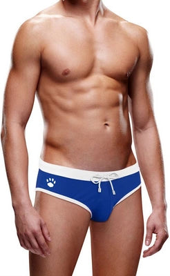 Prowler majtki kąpielowe męskie XL nylon spandex biały pas