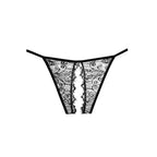 Rene Rofe Enchanted Belle Allure - koronkowe majtki z dekoracyjnym wycięciem