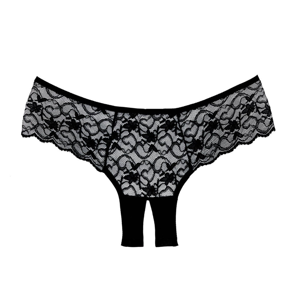 Leg Avenue Sweetheart Allure majtki z koronką i otwartym krojem