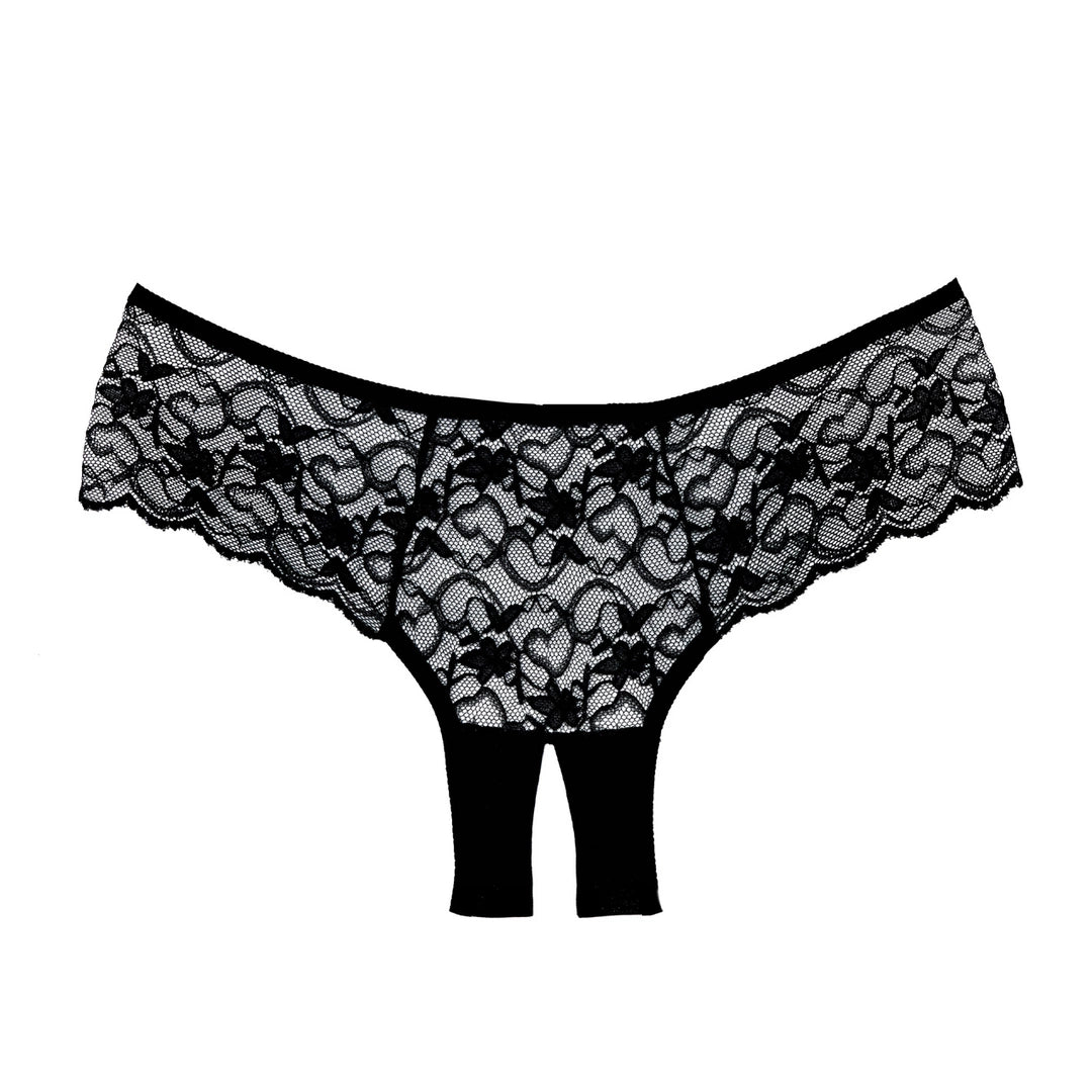 Leg Avenue Sweetheart Allure majtki z koronką i otwartym krojem