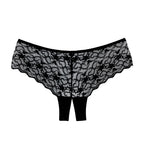 Leg Avenue Sweetheart Allure majtki z koronką i otwartym krojem