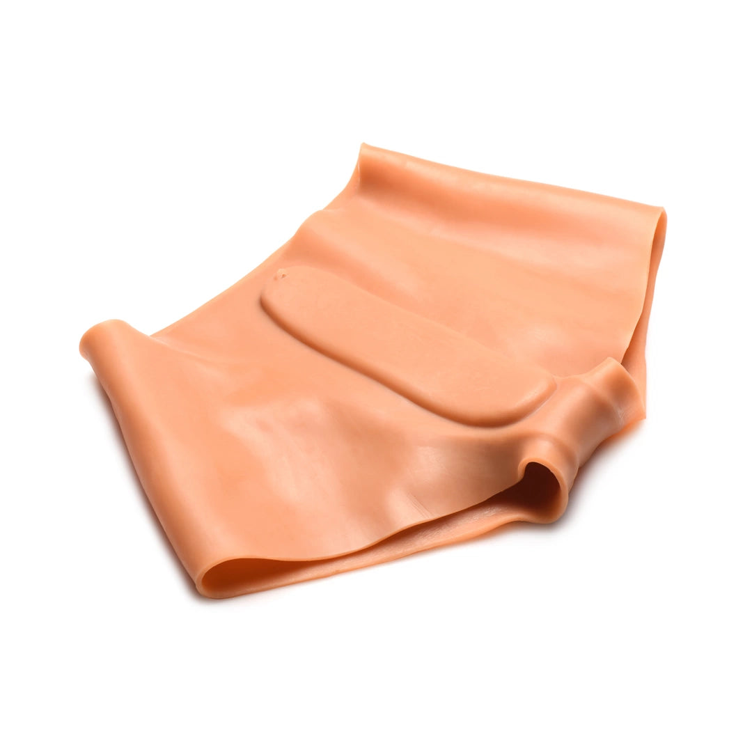 XR Brands Silikonowe majtki model M z otworami anatomicznymi