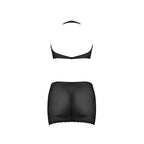Magic Silk Exposed Komplet Polka Plus Size - Top i Spodniczka