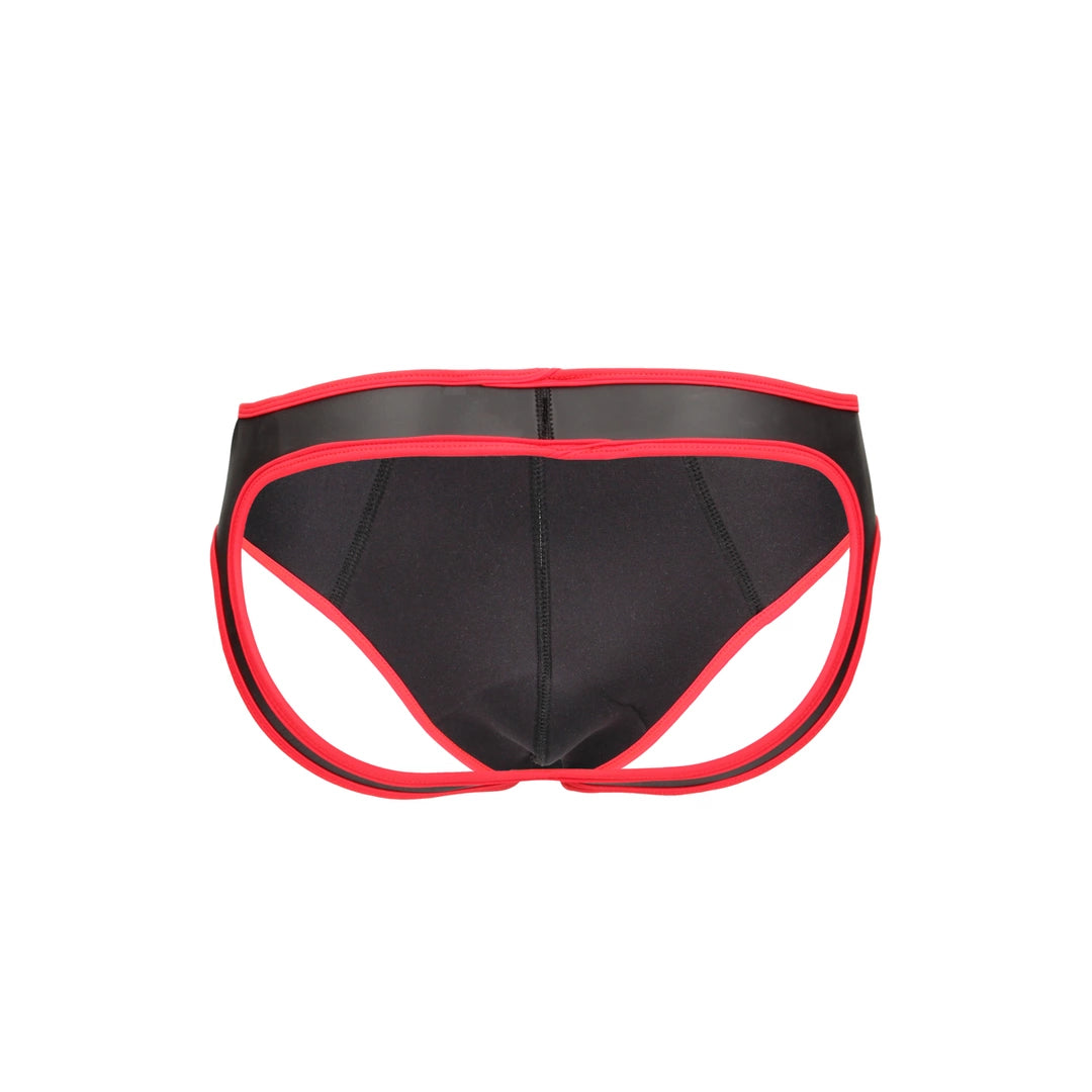Ouch! Neoprenowe majtki z otwartym tyłem L/XL - wygodny fason