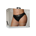 Ouch! Vibrating Strap-on Hipster XL/XXL - majtki z wibracją i koronką